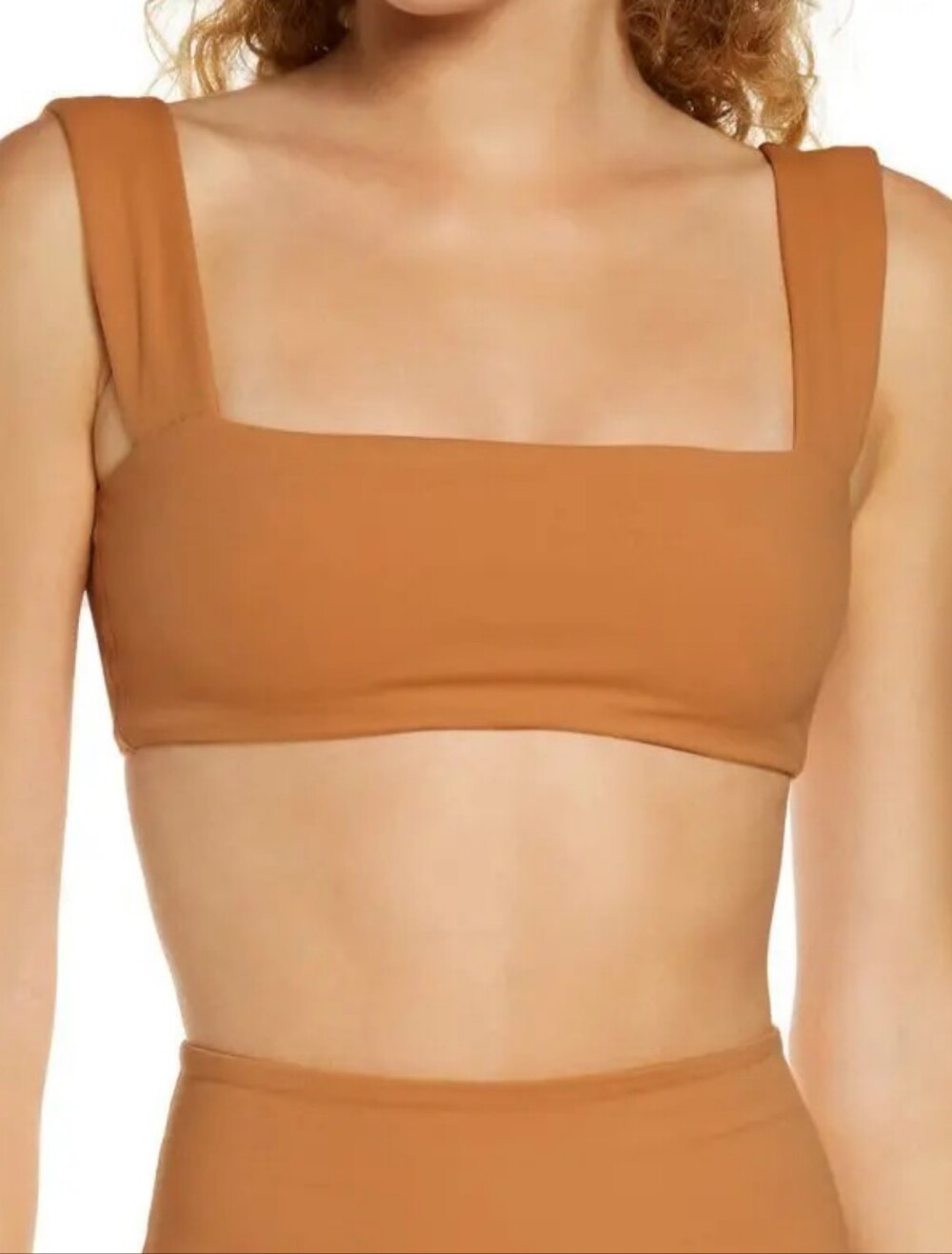 WeWoreWhat bandeau sports bra